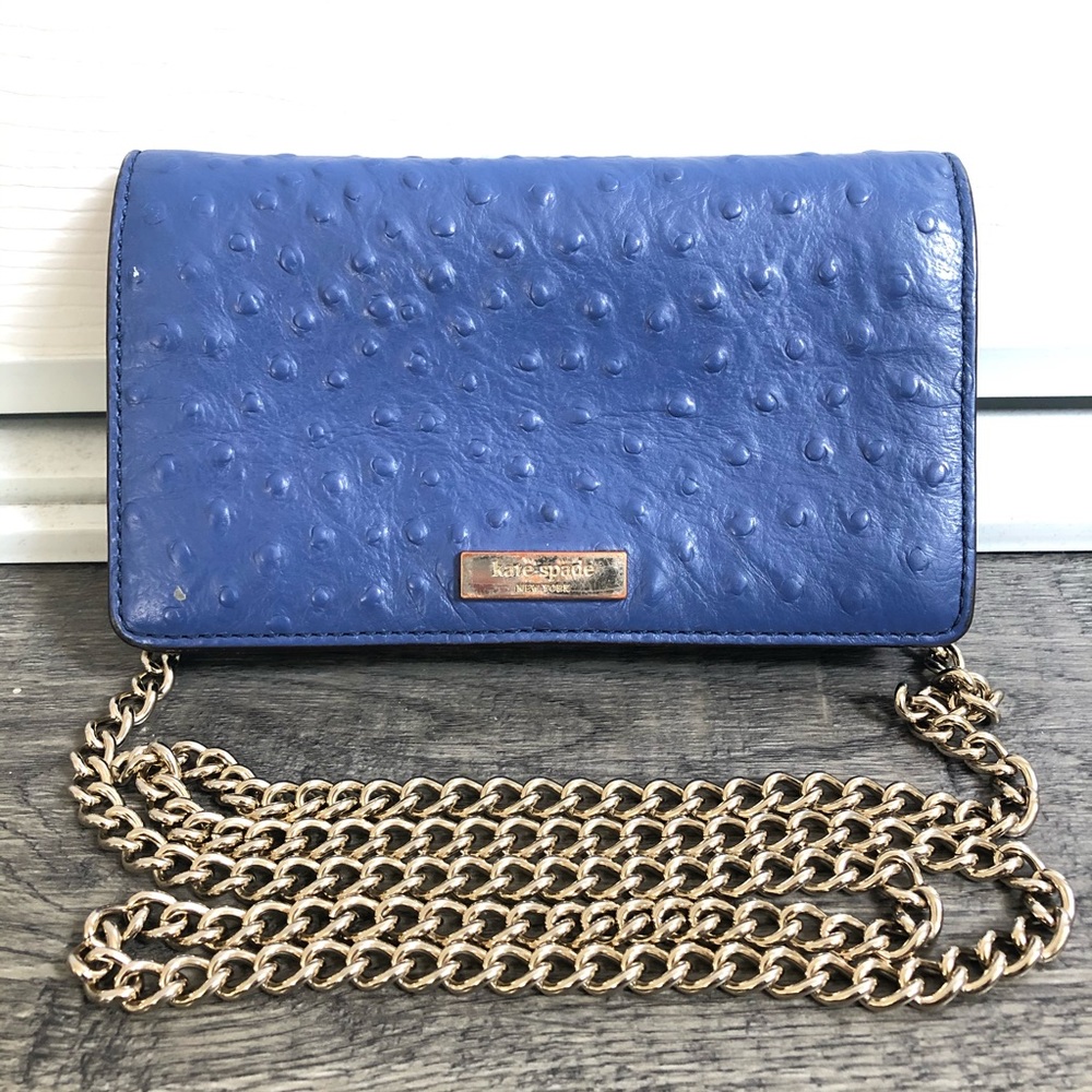 Cobalt Blue Kate Spade Crossbody Bag